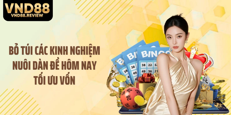 Bỏ túi các kinh nghiệm nuôi dàn đề hôm nay tối ưu vốn