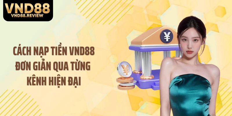 Cách nạp tiền VND88 đơn giản qua từng kênh hiện đại