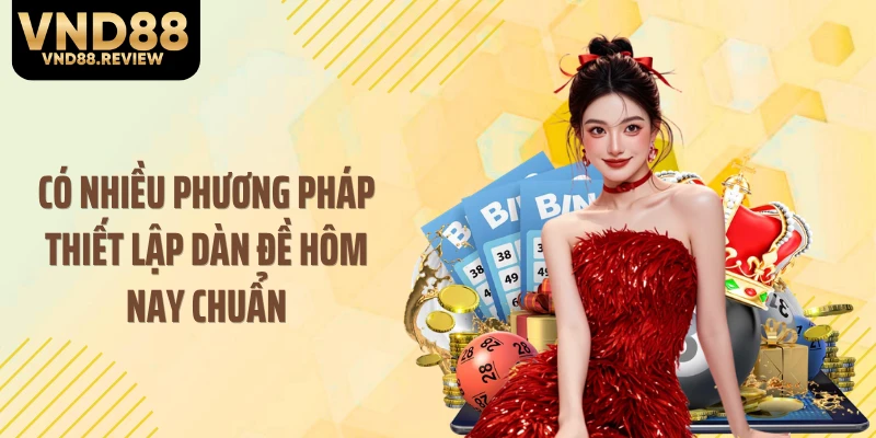 Có nhiều phương pháp thiết lập dàn đề hôm nay chuẩn