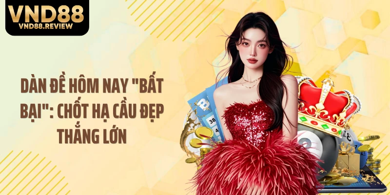 Dàn Đề Hôm Nay "Bất Bại": Chốt Hạ Cầu Đẹp Thắng Lớn