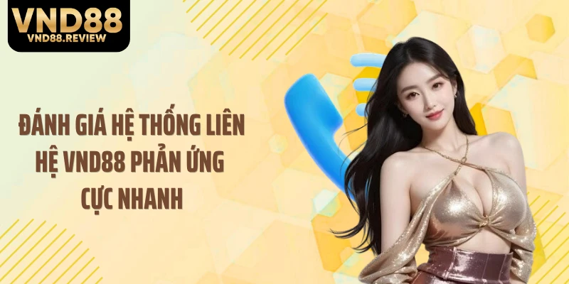 Đánh giá hệ thống liên hệ VND88 phản ứng cực nhanh